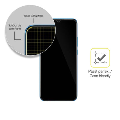 2x 3D Full Cover Schutzfolie für Oppo A16K