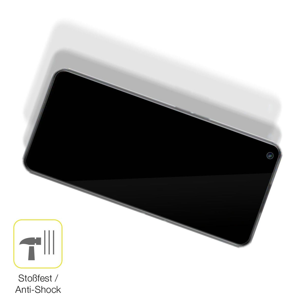 2x 3D Full Cover Schutzfolie für Realme Q5
