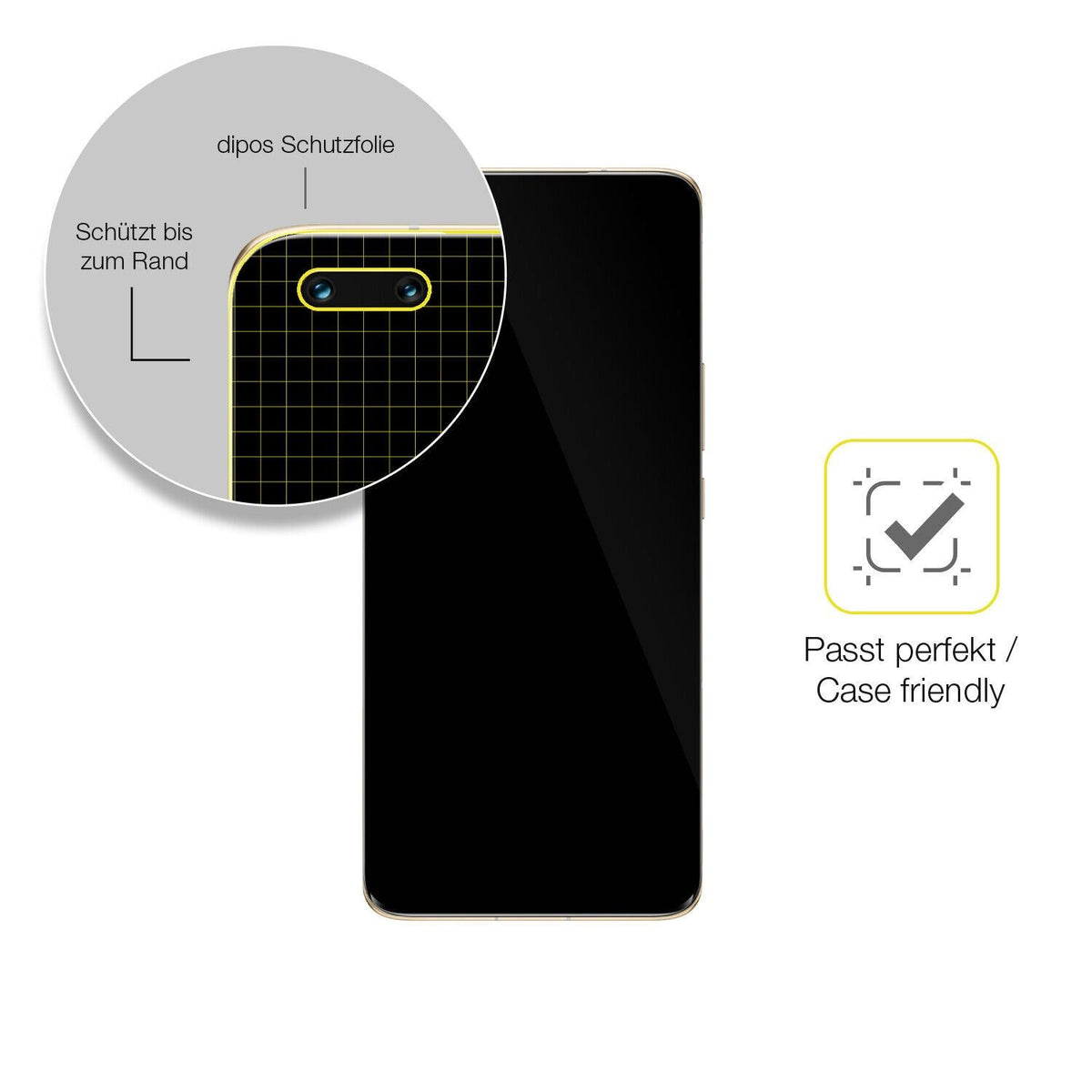 2x 3D Full Cover Schutzfolie für Honor Magic4 Pro