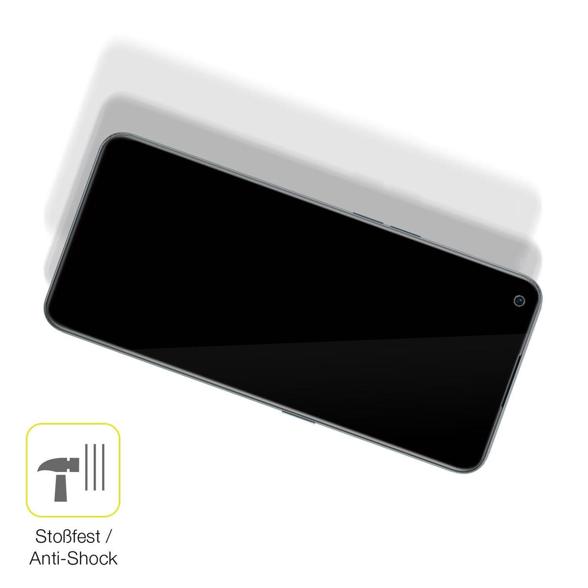 2x 3D Full Cover Schutzfolie für OnePlus Nord CE 2 5G