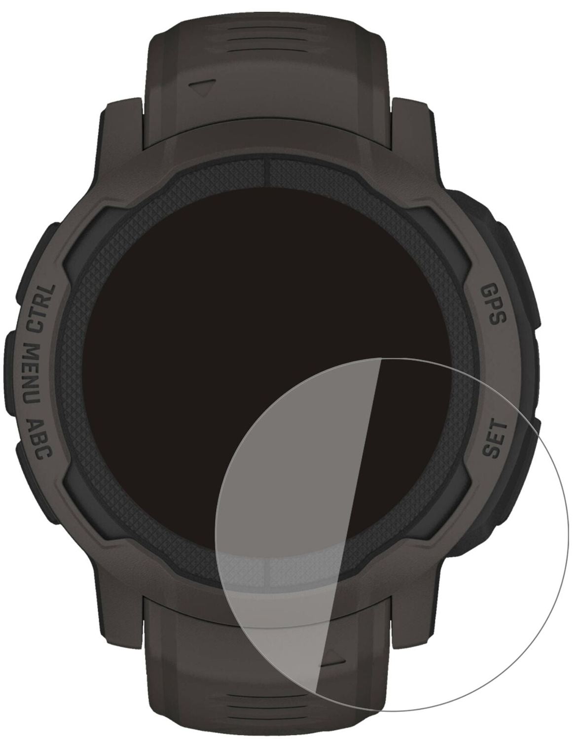 1x 9H Schutzfolie für Garmin Instinct 2 (45mm) Panzerfolie