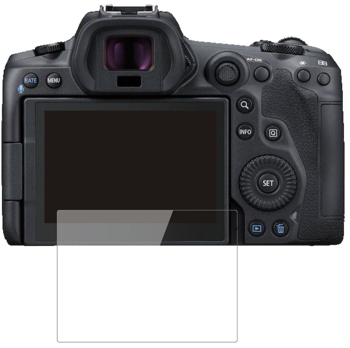 1x 9H Schutzfolie für Canon EOS R5 C Panzerfolie