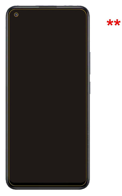 1x 9H Schutzfolie für Realme 8s Panzerfolie
