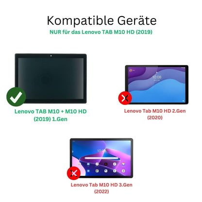 1x 9H Schutzfolie für Lenovo Tab M10 Panzerfolie