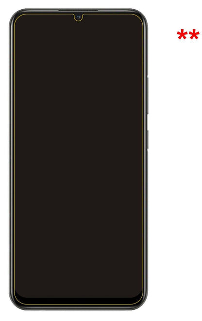 1x 9H Schutzfolie für Realme C25Y Panzerfolie