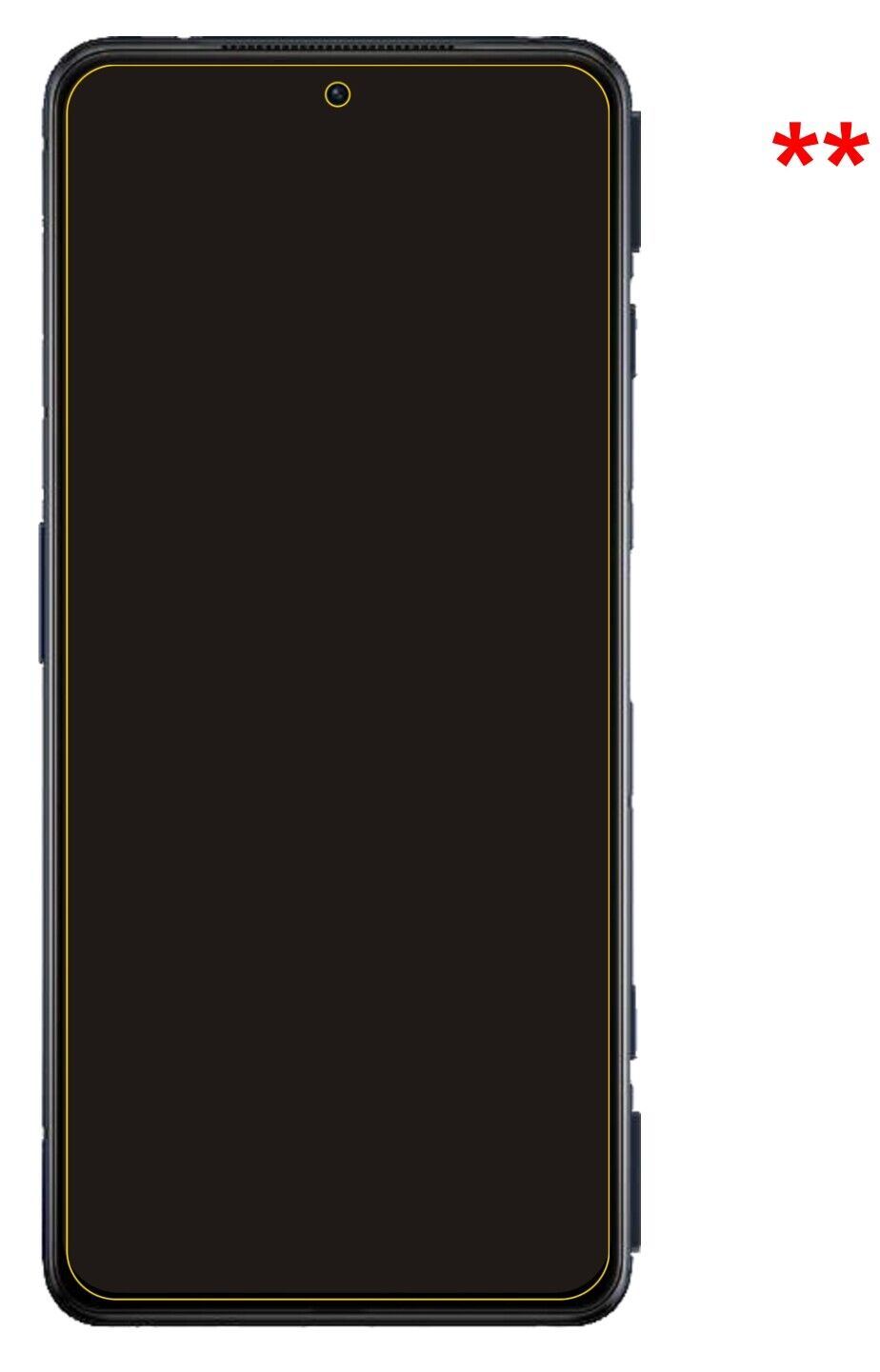 1x 9H Schutzfolie matt für Xiaomi Black Shark 4 Panzerfolie