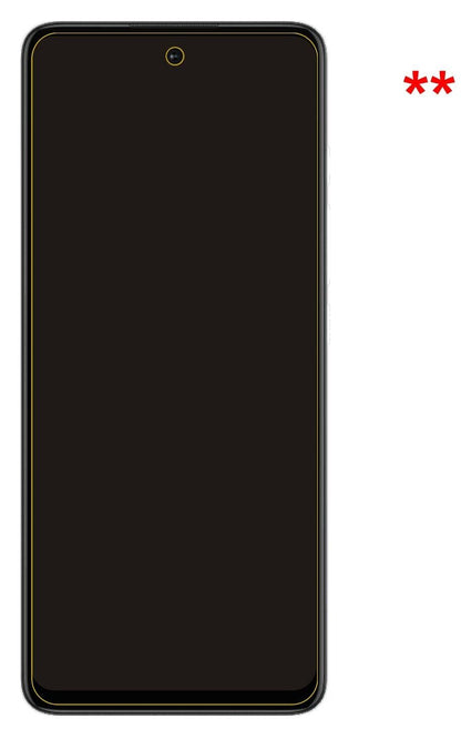 1x 9H Schutzfolie matt für Motorola Moto G60S Panzerfolie