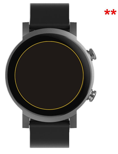 1x 9H Schutzfolie für TicWatch E3 Smartwatch Panzerfolie