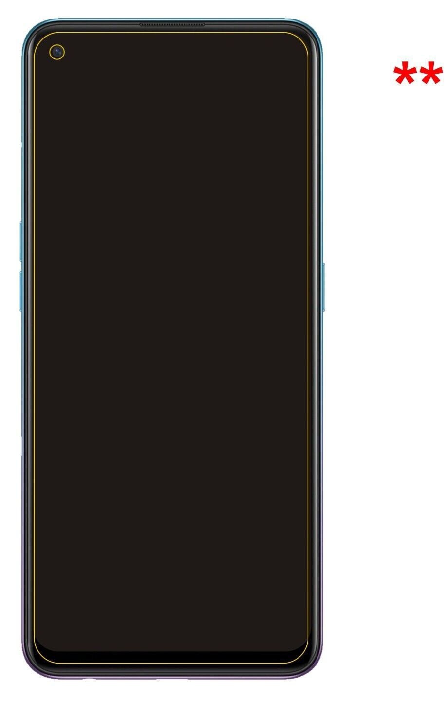 1x 9H Schutzfolie matt für Oppo Reno5 5G Panzerfolie