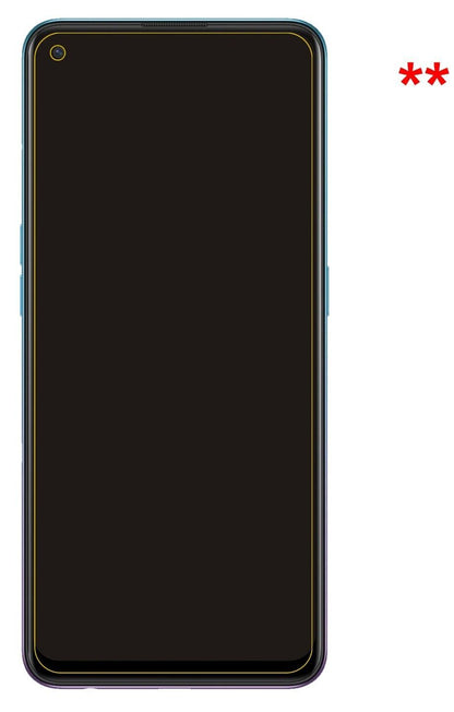 1x 9H Schutzfolie matt für Oppo Reno5 5G Panzerfolie