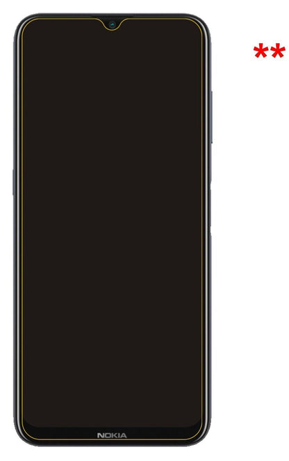 1x 9H Schutzfolie matt für Nokia G20 Panzerfolie