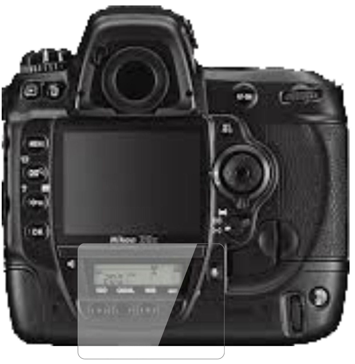 1x 9H Schutzfolie für Nikon D3x Panzerfolie