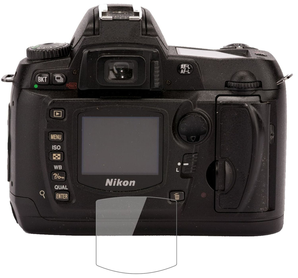 1x 9H Schutzfolie für Nikon D70 Panzerfolie