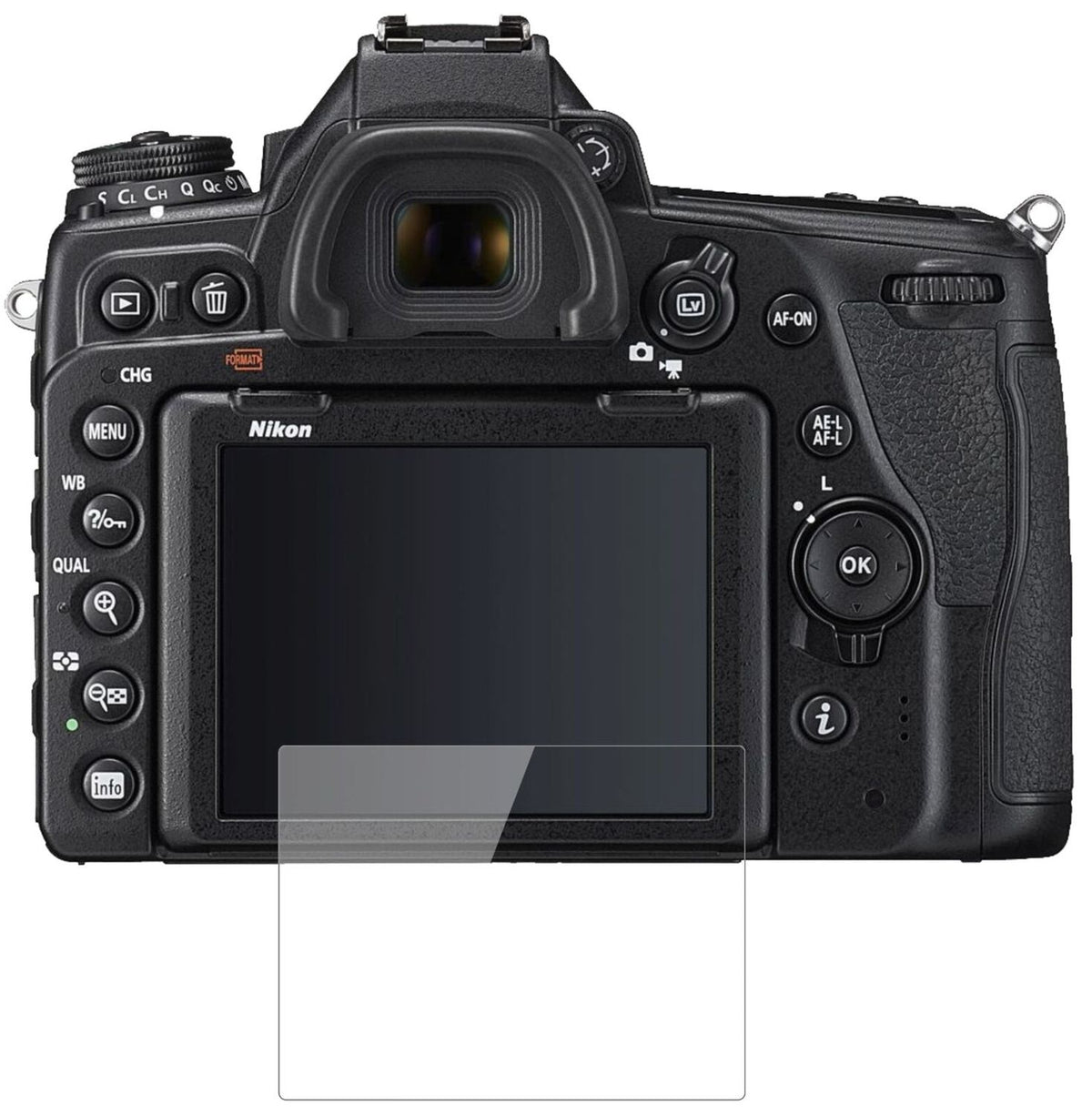 1x 9H Schutzfolie für Nikon D780 Panzerfolie
