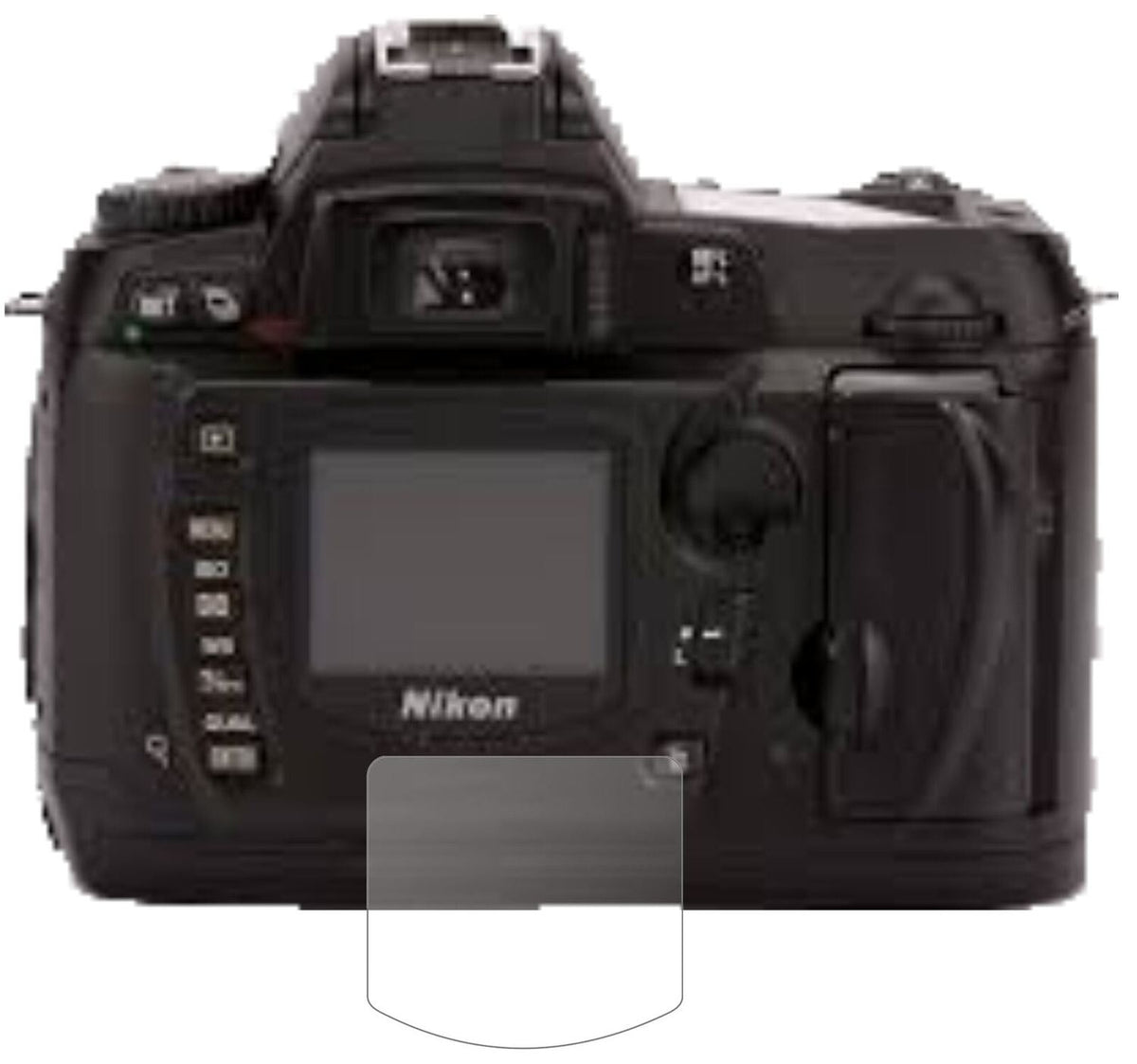 1x 9H Schutzfolie matt für Nikon D70s Panzerfolie