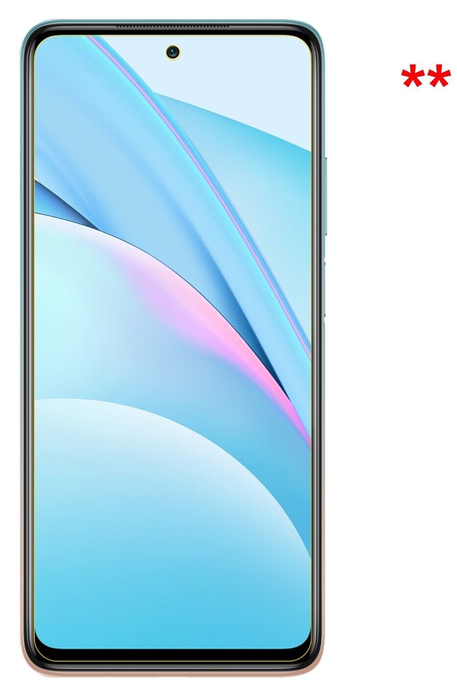 1x 9H Schutzfolie für Xiaomi Mi 10T Lite Panzerfolie