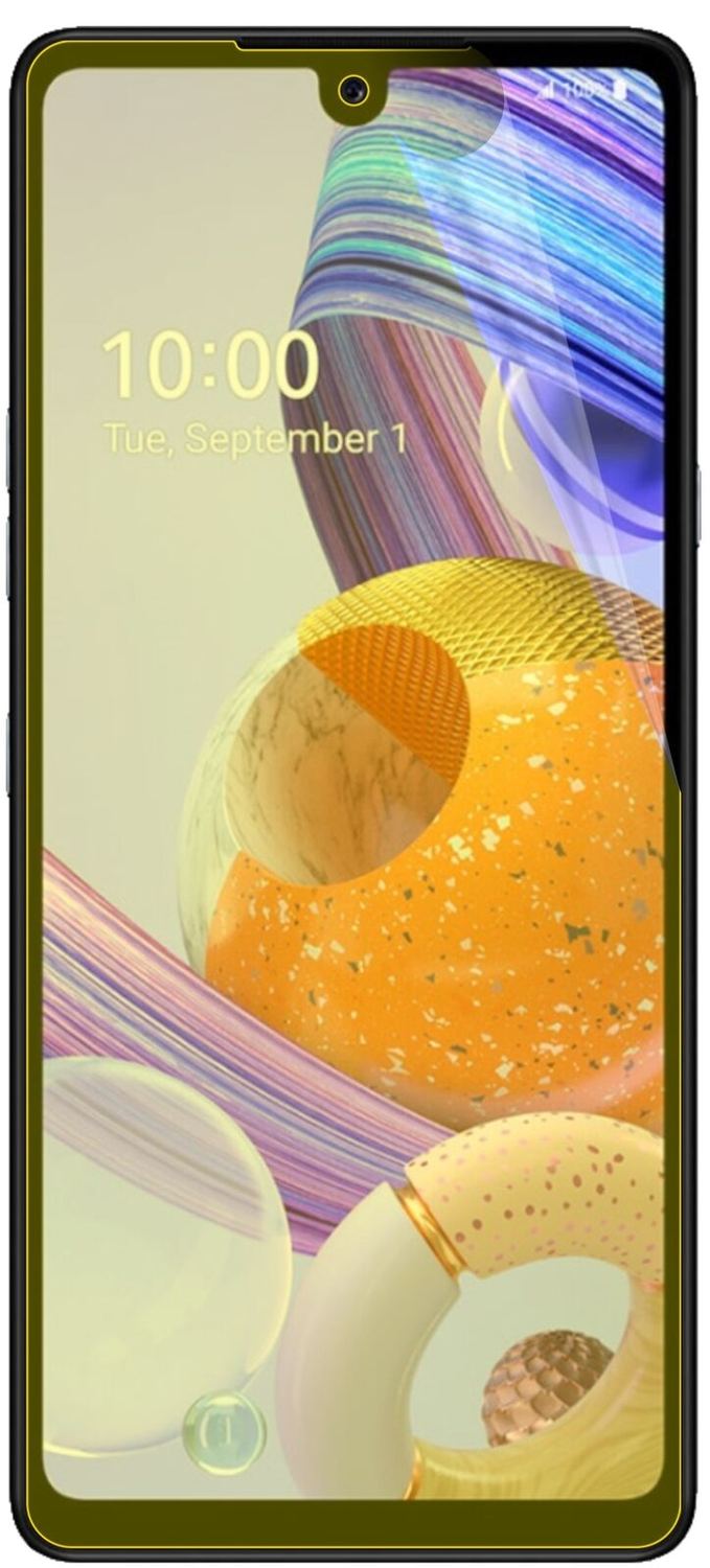 2x 3D Full Cover Schutzfolie für LG K71