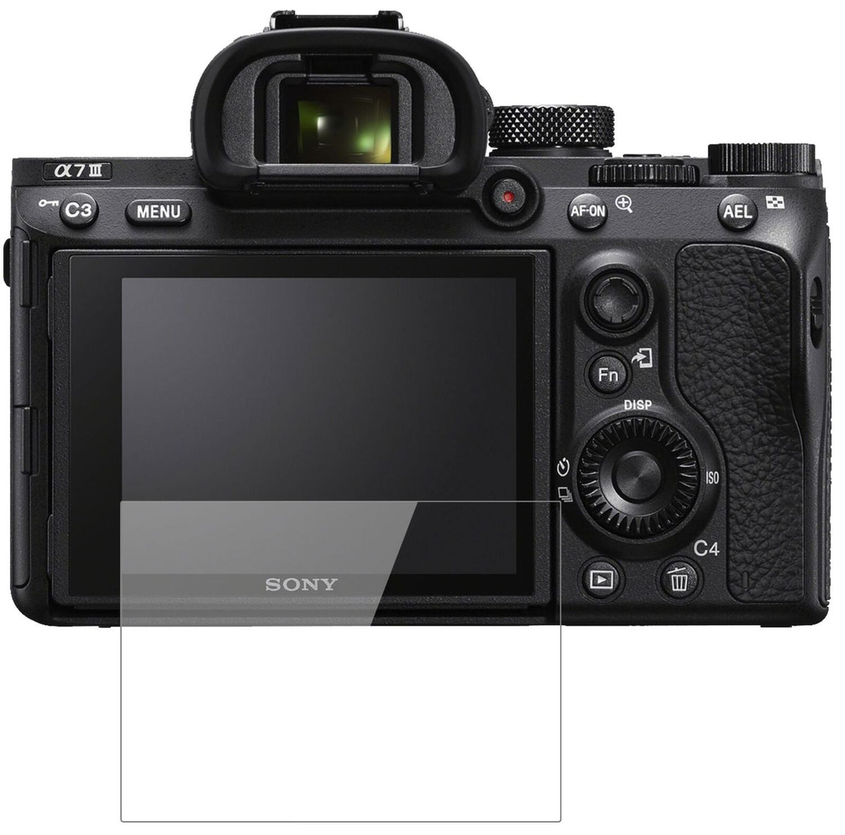 1x 9H Schutzfolie für Sony Alpha 7C Panzerfolie