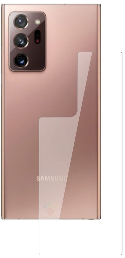 1x 9H Schutzfolie für Samsung Galaxy Note 20 Ultra Rückseite Panzerfolie