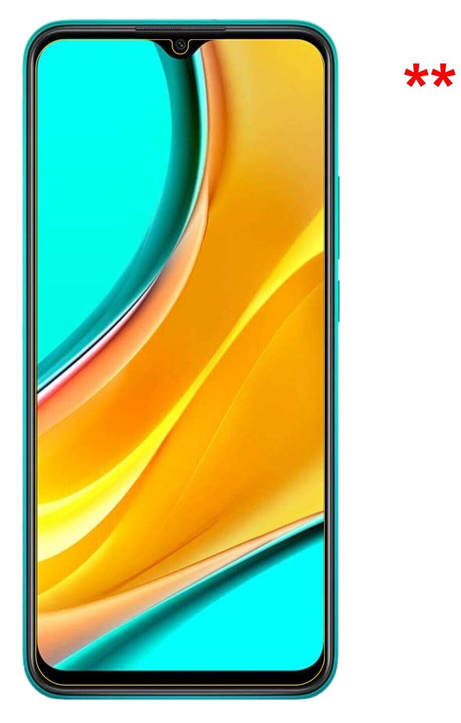 1x 9H Schutzfolie für Xiaomi Redmi 9 Panzerfolie