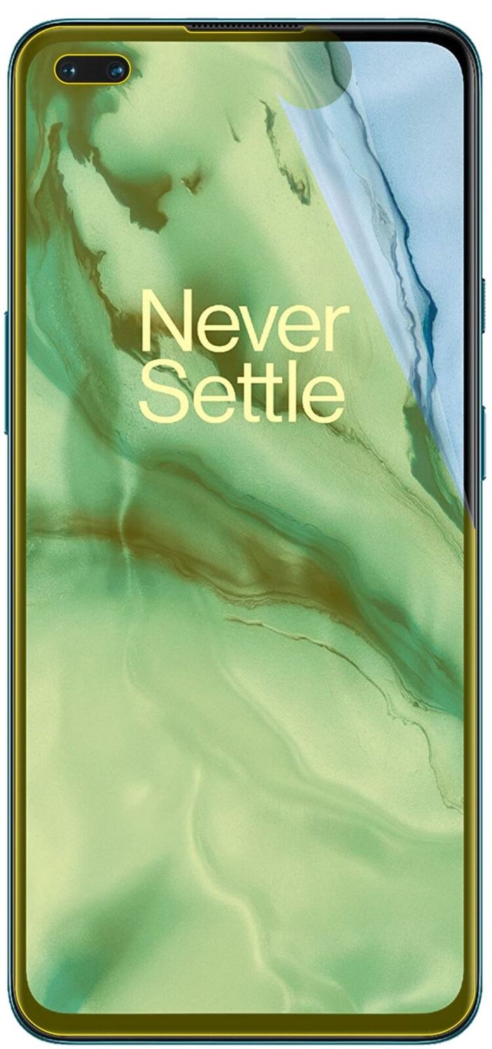 2x 3D Full Cover Schutzfolie für OnePlus Nord
