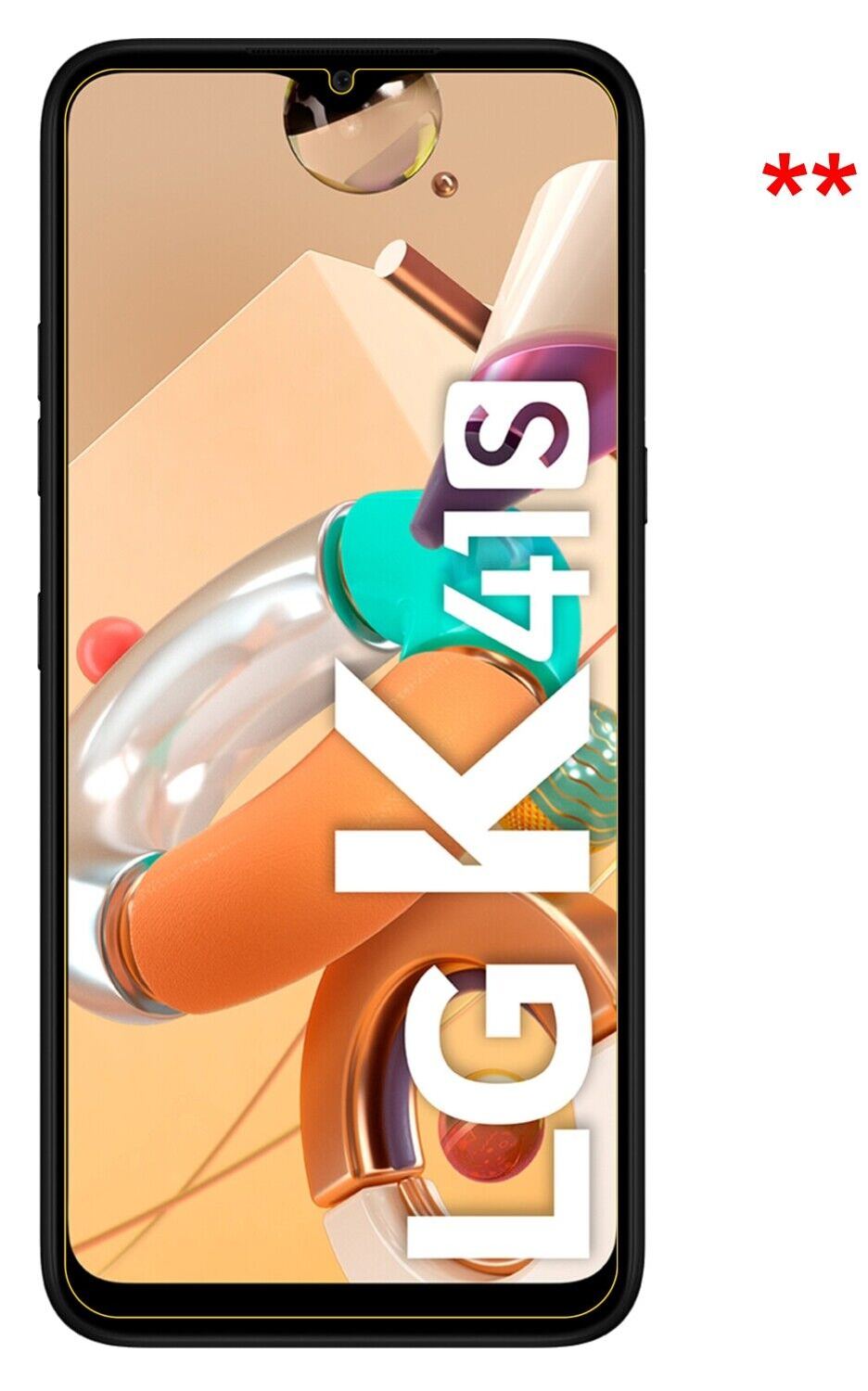 1x 9H Schutzfolie für LG K41S Panzerfolie