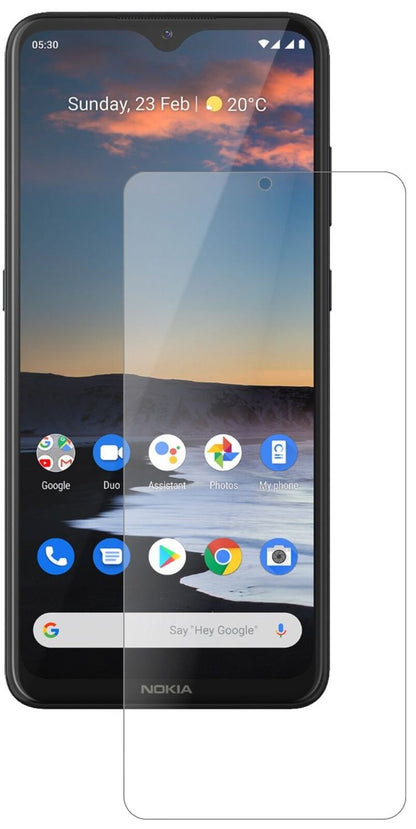 1x 9H Schutzfolie matt für Nokia 46086 Panzerfolie