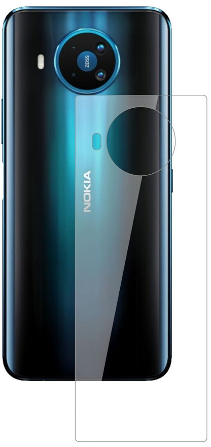 1x 9H Schutzfolie für Nokia 8.3 5G Rückseite Panzerfolie