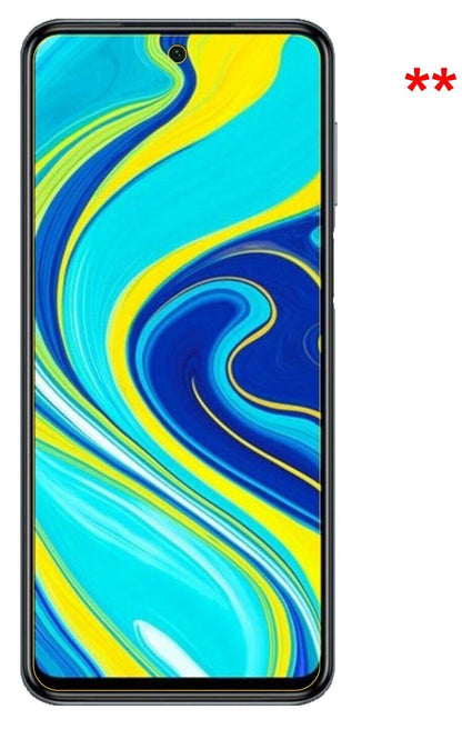 1x 9H Schutzfolie matt für Xiaomi Redmi Note 9S Panzerfolie