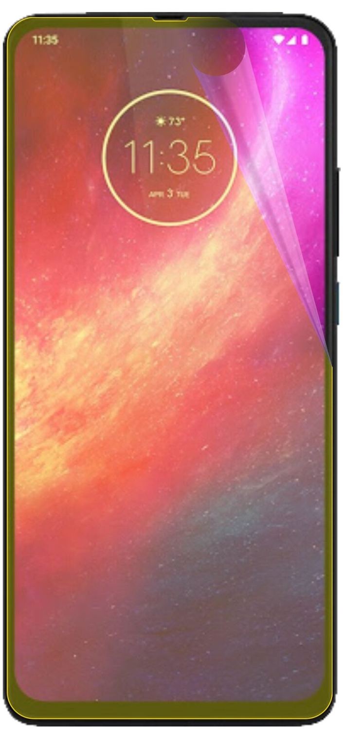 2x 3D Full Cover Schutzfolie für Motorola Moto One Hyper