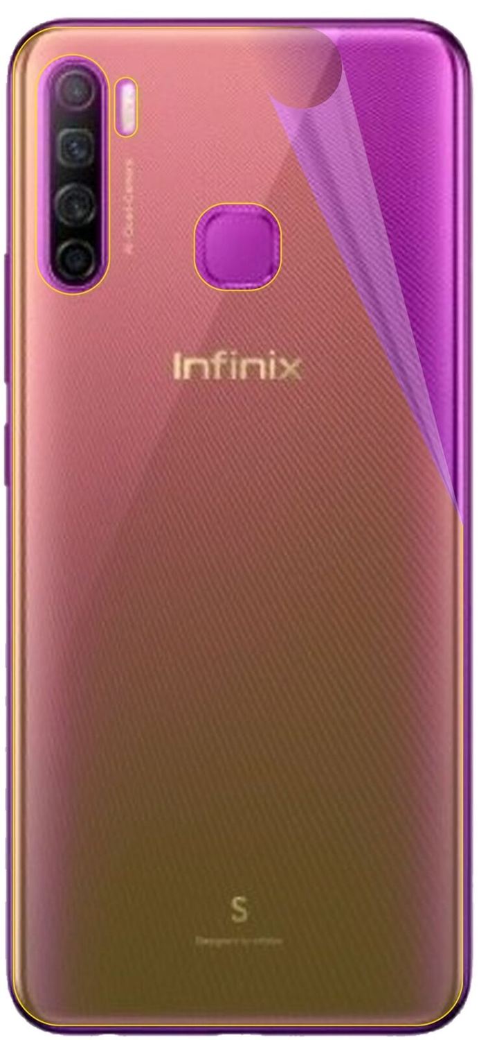 2x 3D Full Cover Schutzfolie für Infinix S5 Lite