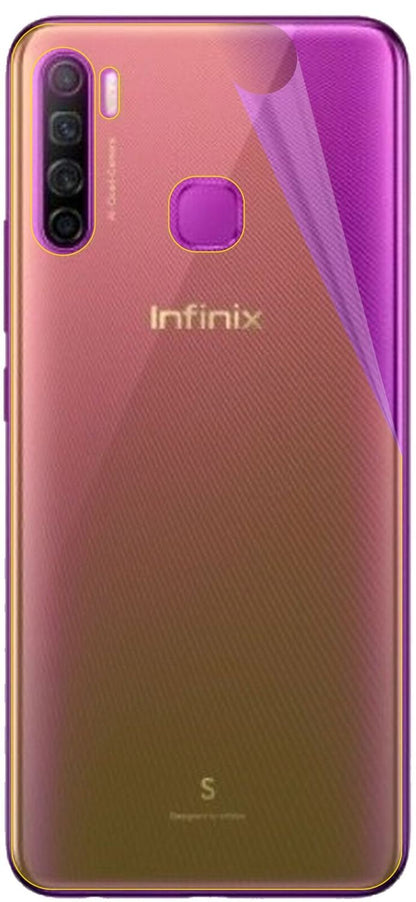 2x 3D Full Cover Schutzfolie für Infinix S5 Lite