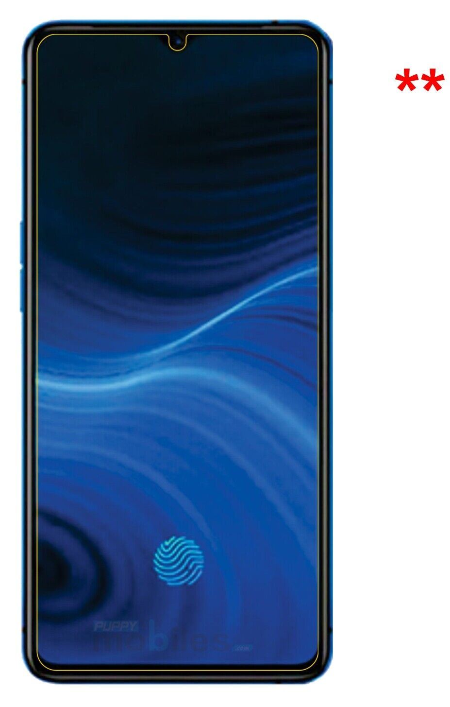 1x 9H Schutzfolie für Oppo Realme X2 Pro Panzerfolie