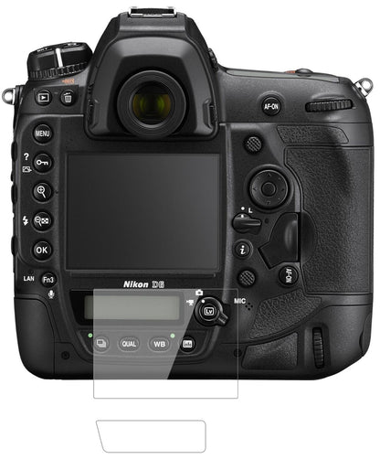1x 9H Schutzfolie für Nikon D6 Panzerfolie