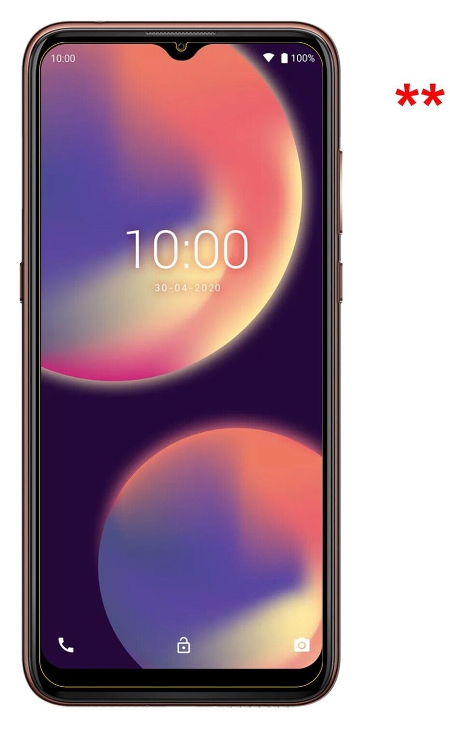 1x 9H Schutzfolie für Wiko View 4 Panzerfolie