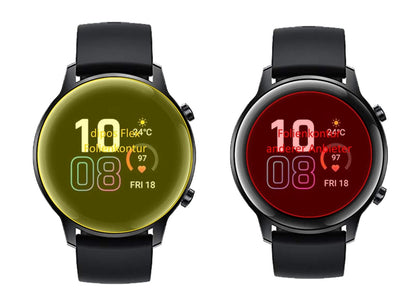 2x 3D Full Cover Schutzfolie für Honor Magic Watch 2 42mm