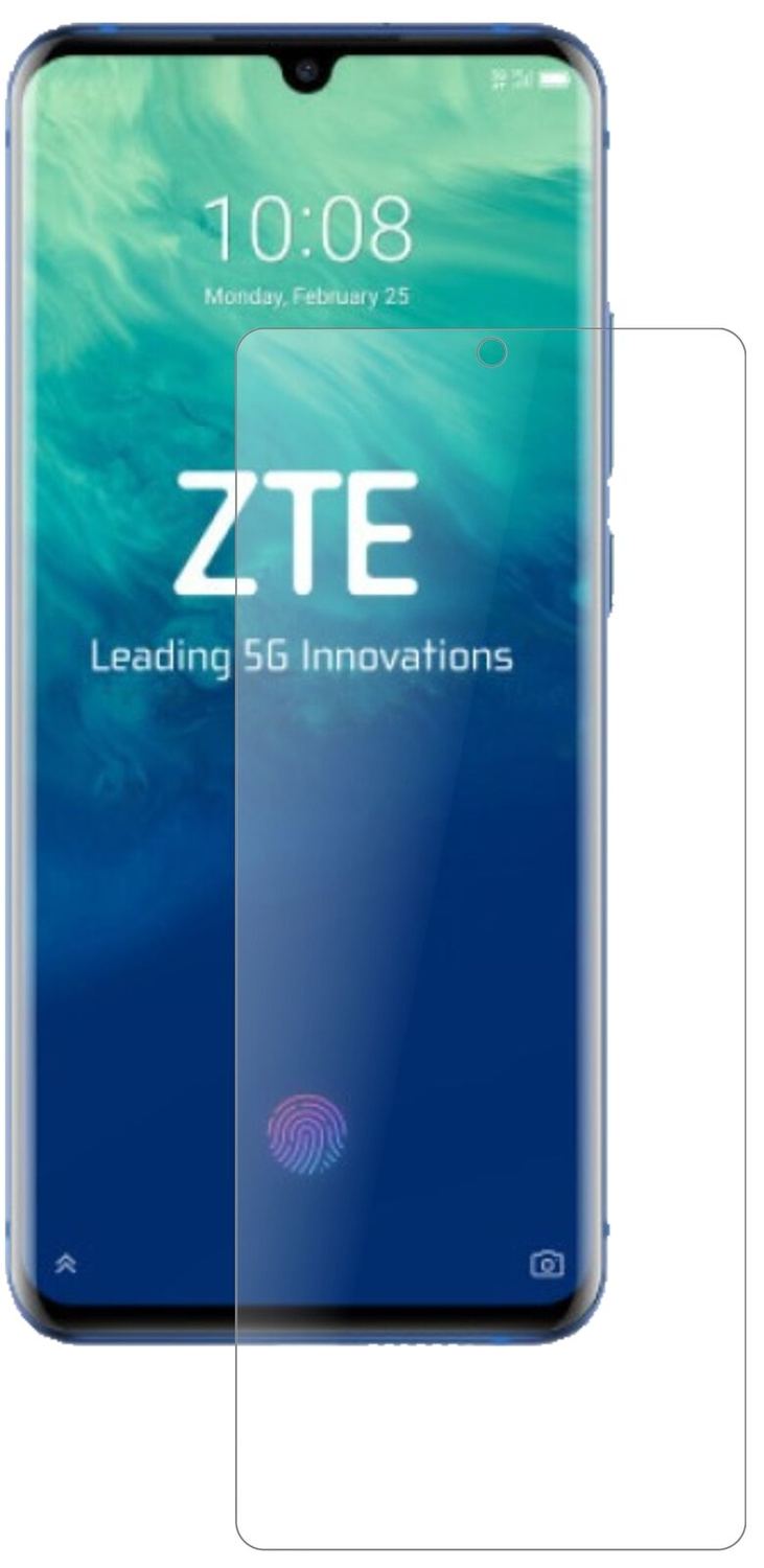 1x 9H Schutzfolie matt für ZTE Axon 10s Pro 5G Panzerfolie
