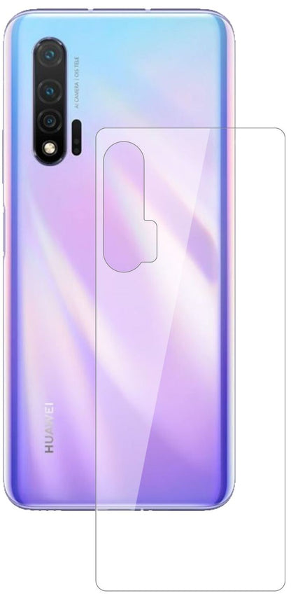 1x 9H Schutzfolie für Huawei nova 6 Rückseite Panzerfolie