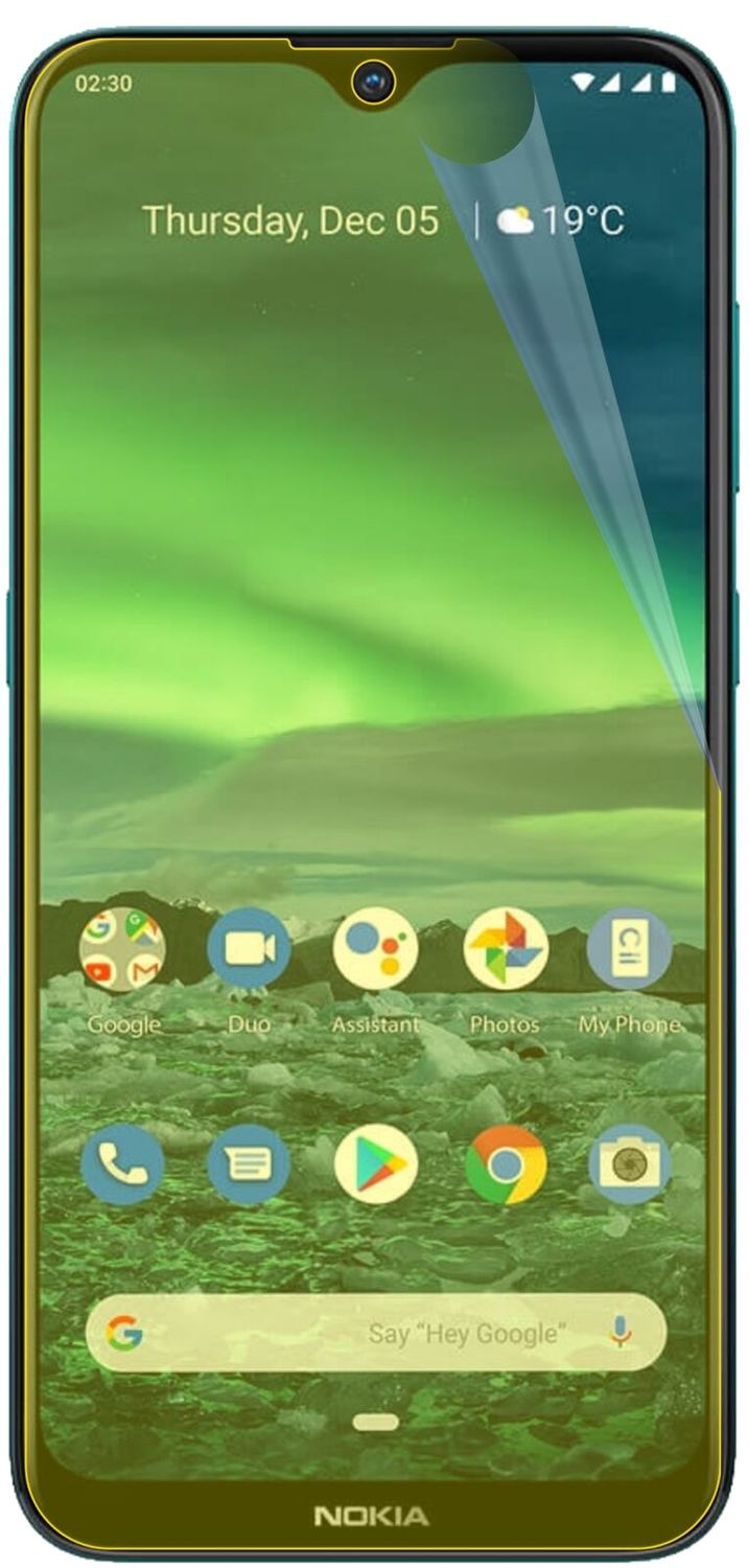 2x 3D Full Cover Schutzfolie für Nokia 46083