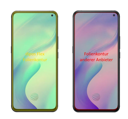 2x 3D Full Cover Schutzfolie für Vivo X30