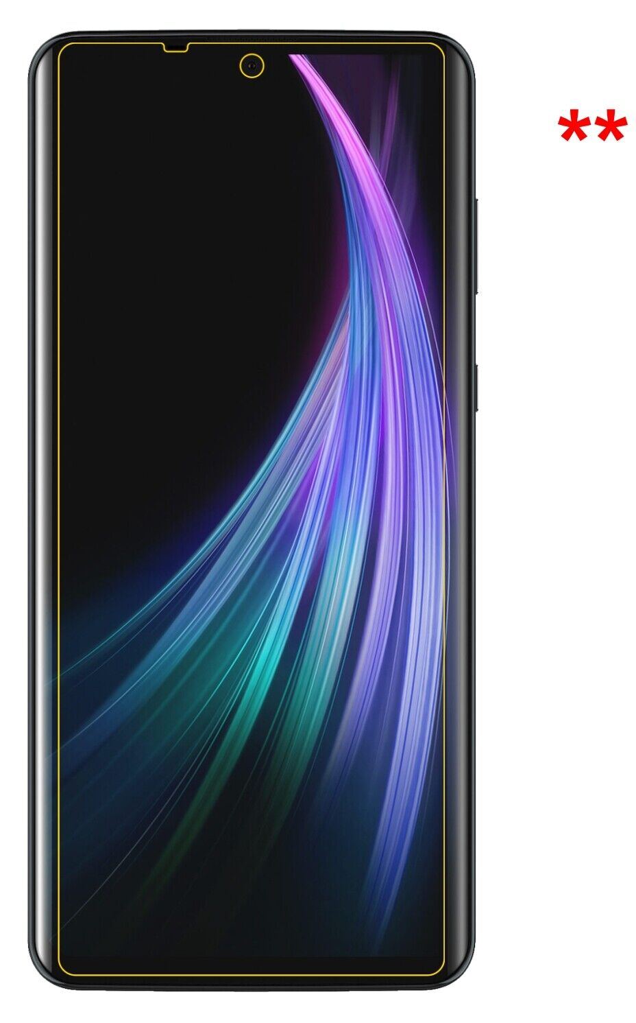 1x 9H Schutzfolie matt für Sharp Aquos Zero 2 Panzerfolie