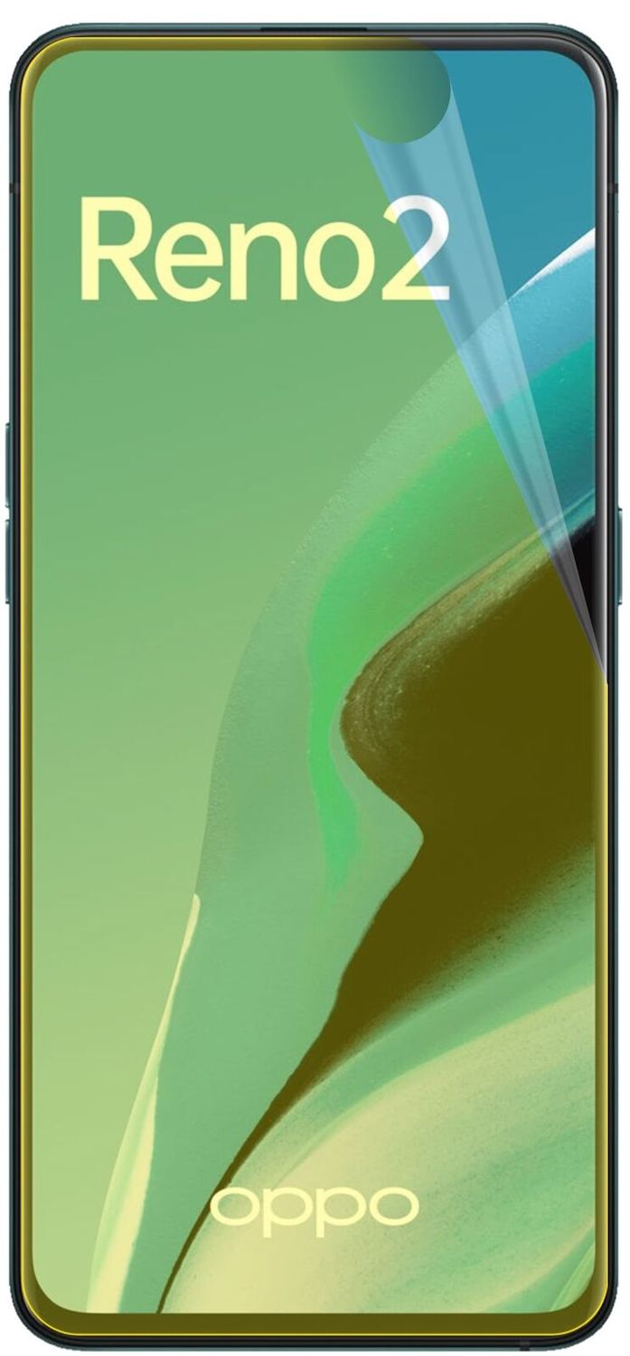 2x 3D Full Cover Schutzfolie für Oppo Reno2