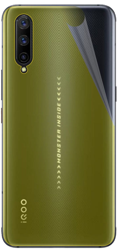 2x 3D Full Cover Schutzfolie für Vivo IQOO Pro 5G Rückseite