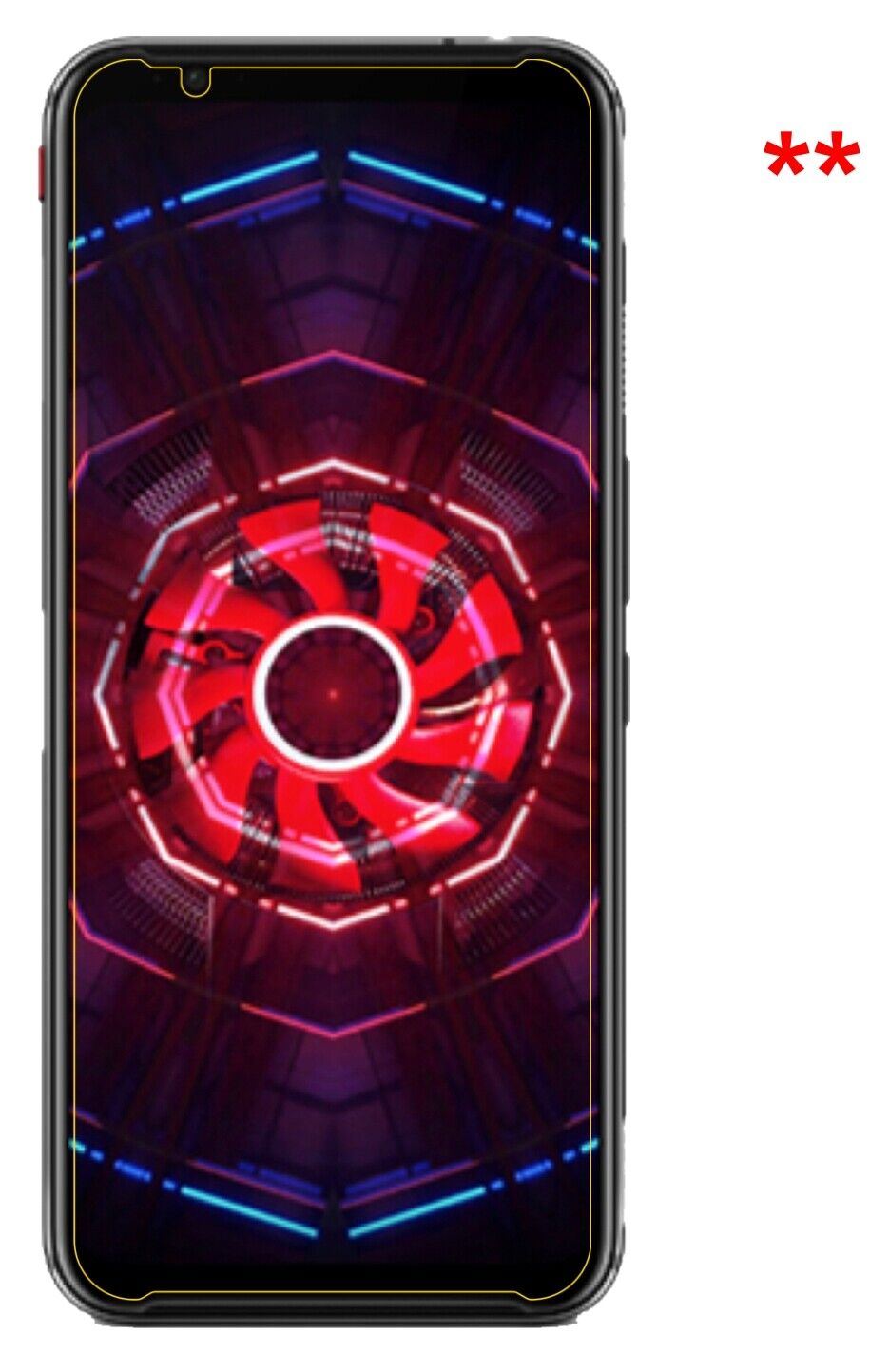 1x 9H Schutzfolie für Nubia Red Magic 3 Panzerfolie