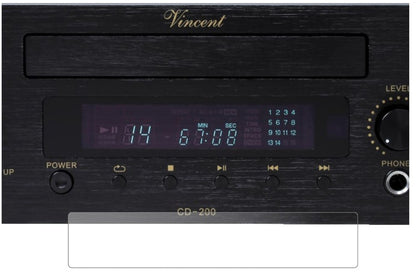 1x 9H Schutzfolie matt für Vincent CD-200 Panzerfolie