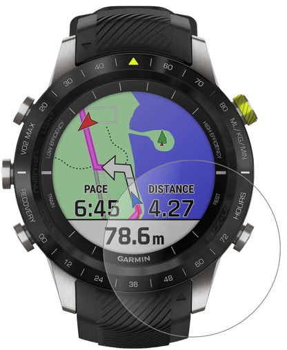 1x 9H Schutzfolie matt für Garmin MARQ Athlete Panzerfolie