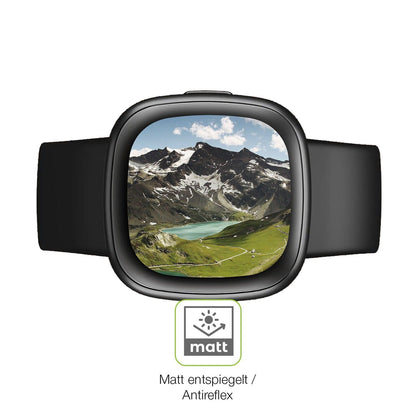2x Full Cover Schutzfolie matt für Fitbit Versa 4
