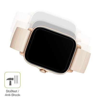 2x Full Cover Schutzfolie matt für Amazfit GTS 3