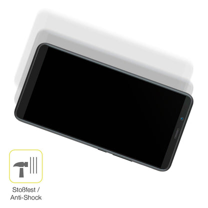 2x Full Cover Schutzfolie matt für Cubot Note 9