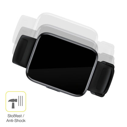 2x 3D Full Cover Schutzfolie für Realme Watch 3 Pro